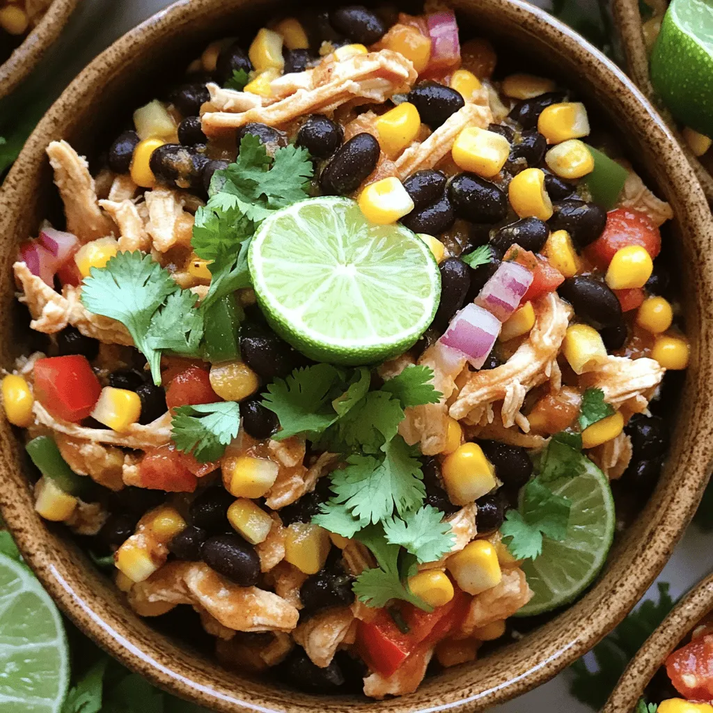 To make Crockpot Mexican Chicken, you