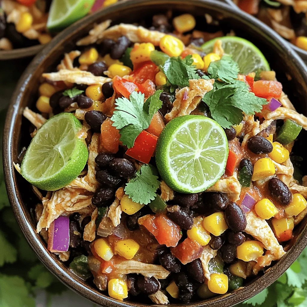 Crockpot Mexican Chicken Flavorful and Easy Meal