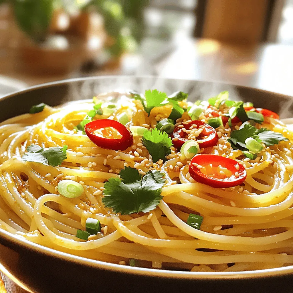 Spicy Garlic Noodles Flavorful and Easy Recipe Guide