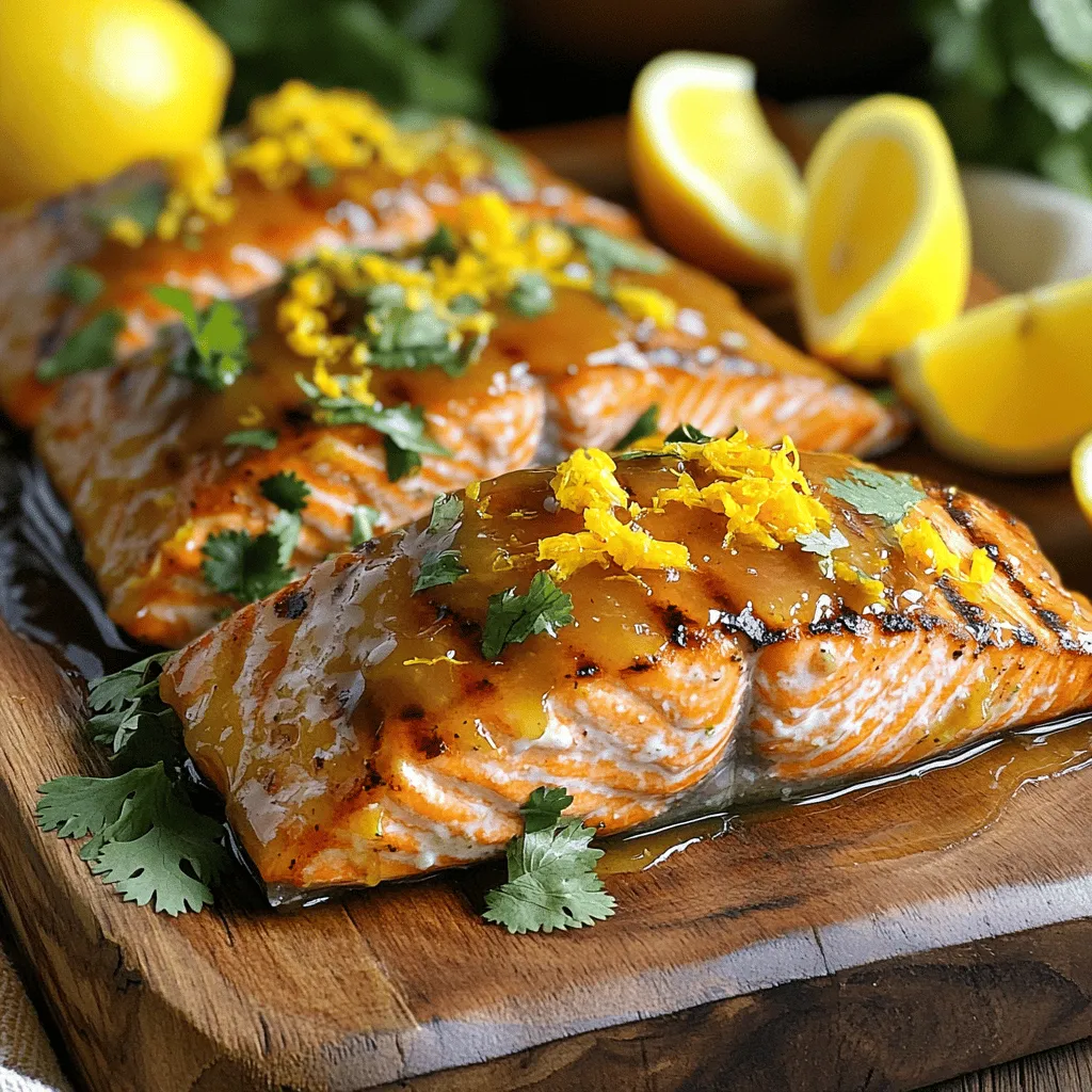 Citrus Grilled Salmon Flavorful and Refreshing Dish