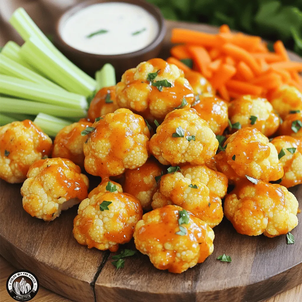 Buffalo Cauliflower Bites Flavorful and Easy Recipe
