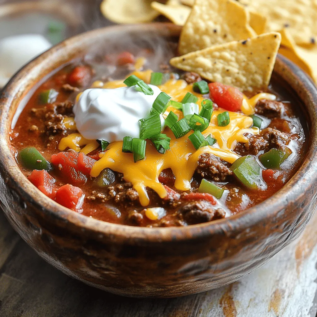 Classic Beef Chili Flavorful and Hearty Delight