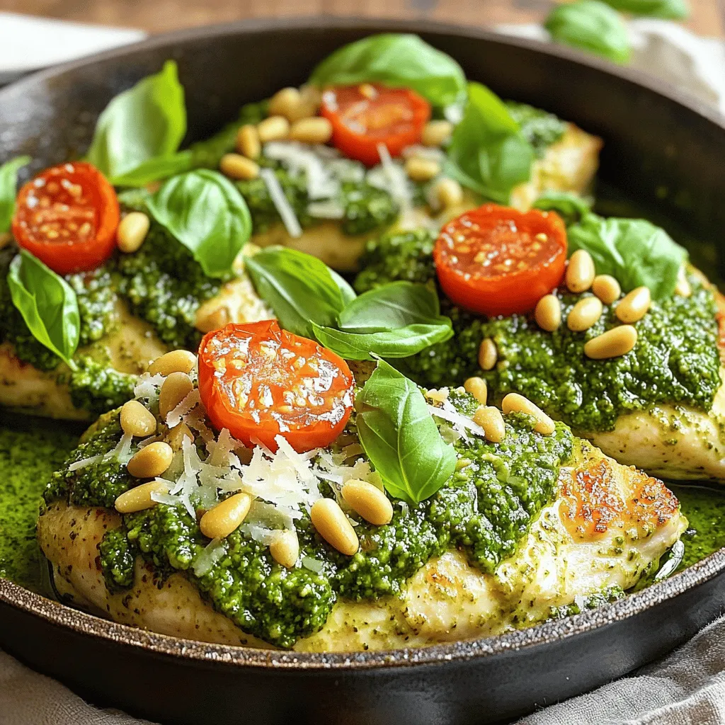 Basil Pesto Chicken Flavorful and Easy Meal Recipe