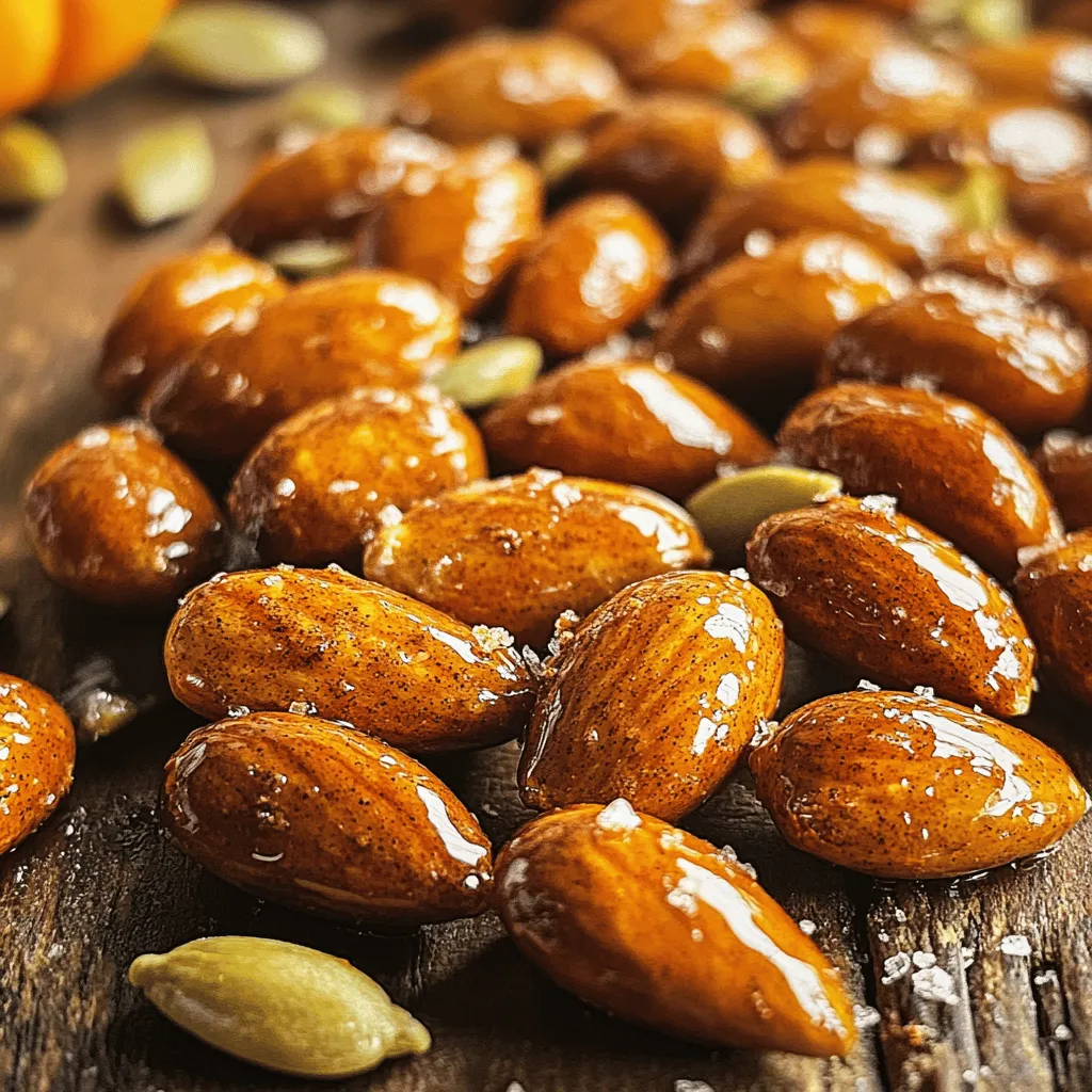 Pumpkin Pie Spiced Almonds Tasty and Simple Recipe