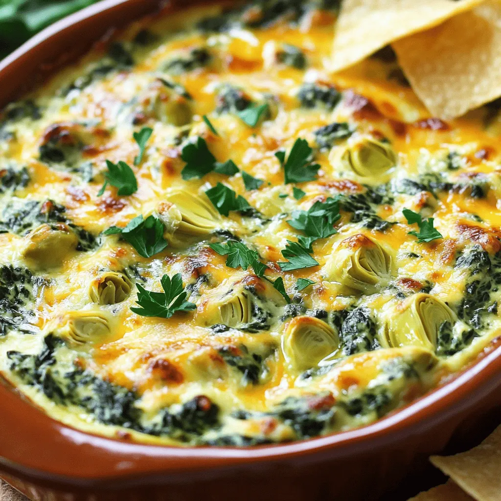 Creamy Spinach and Artichoke Dip Irresistibly Tasty