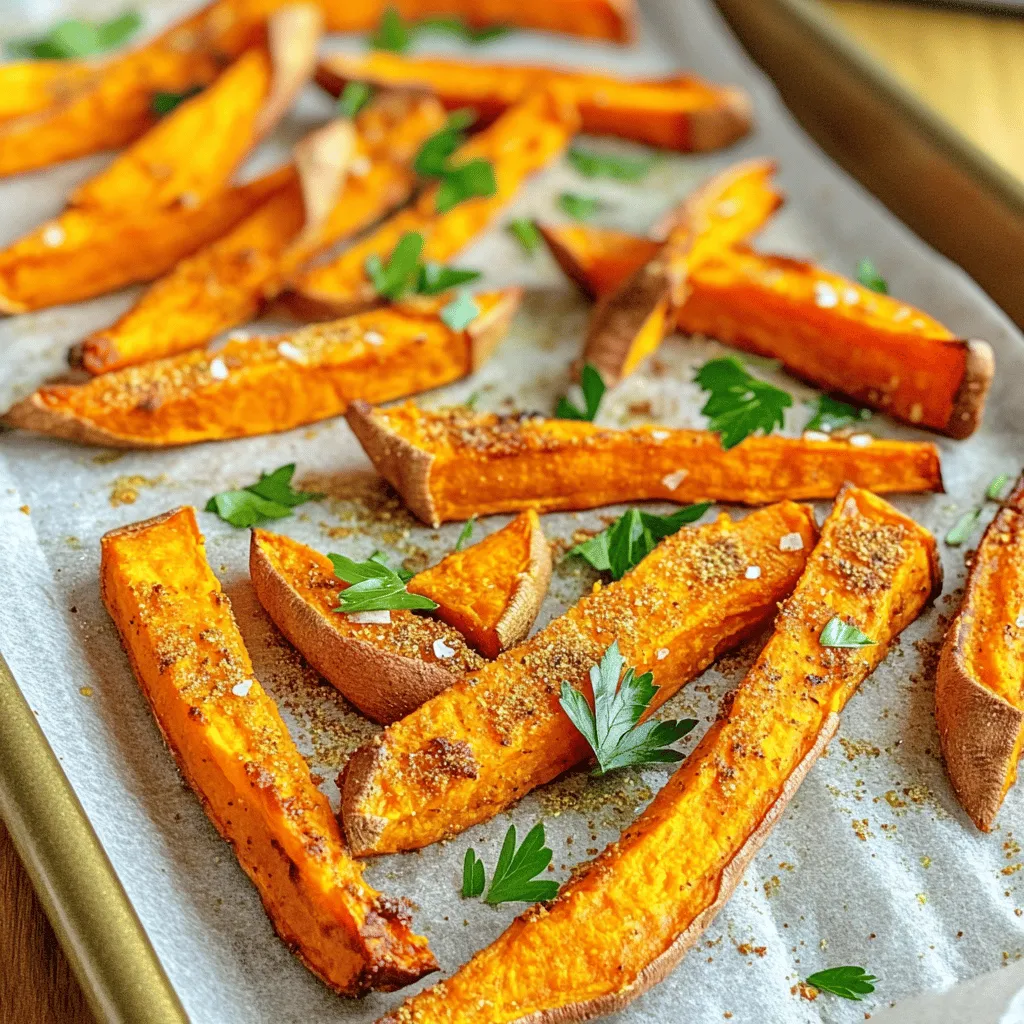 Baked Sweet Potato Fries Crispy and Flavorful Treat