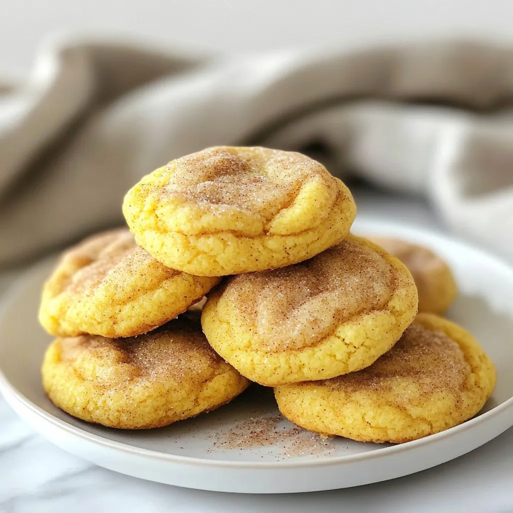 Pumpkin Spice Snickerdoodles Delightful Fall Treat