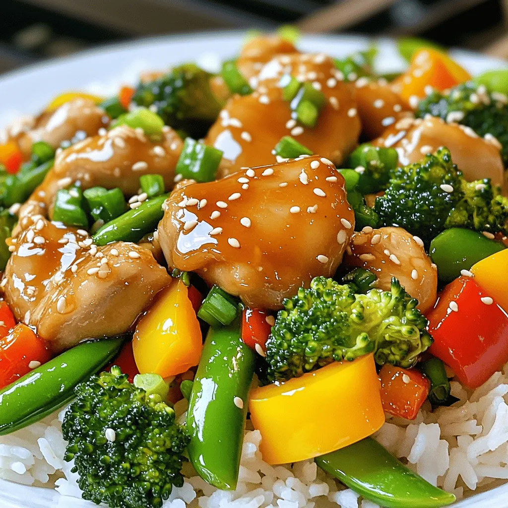 Honey Garlic Chicken Stir Fry Quick and Flavorful Meal