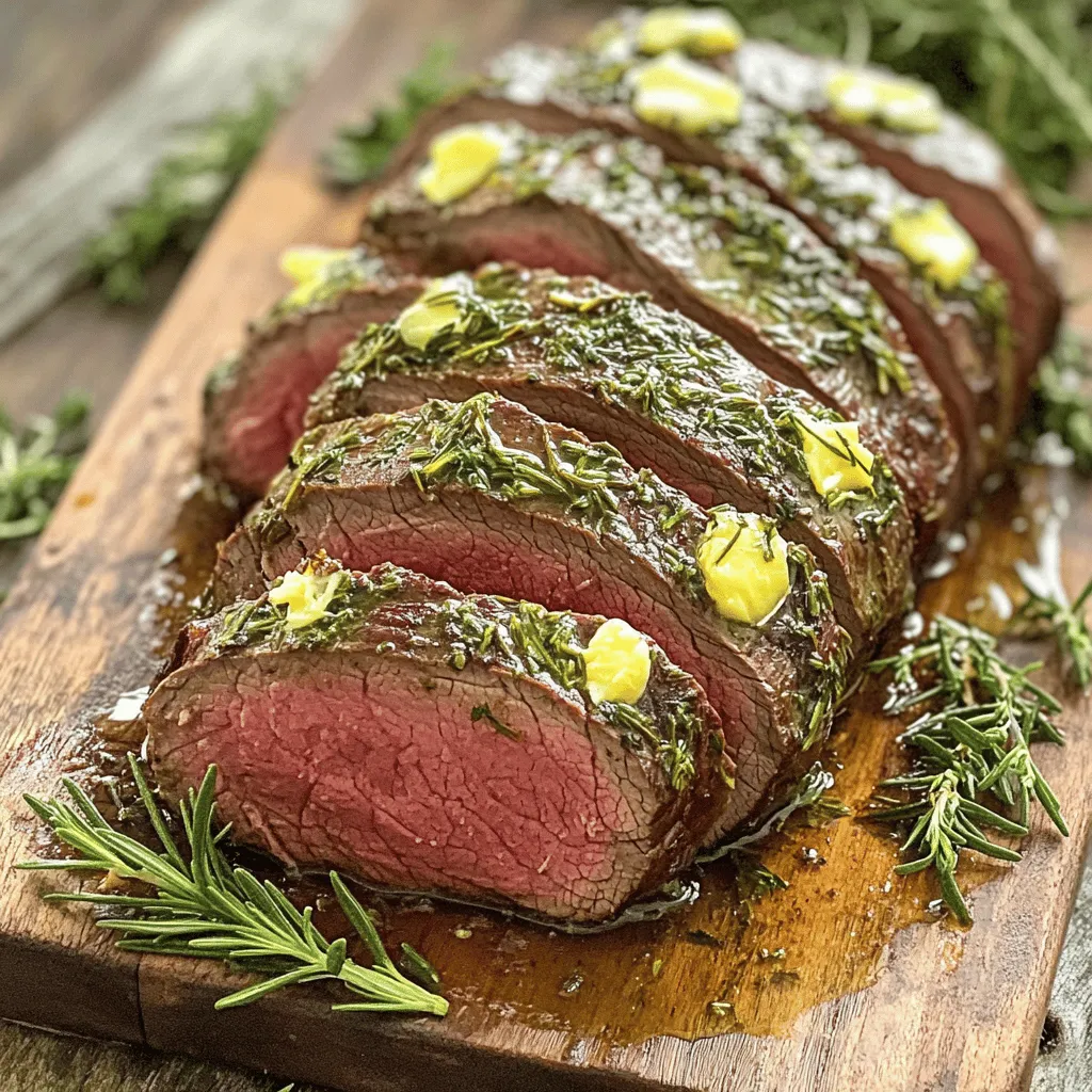 Herb Butter Beef Tenderloin Roast Savory and Simple