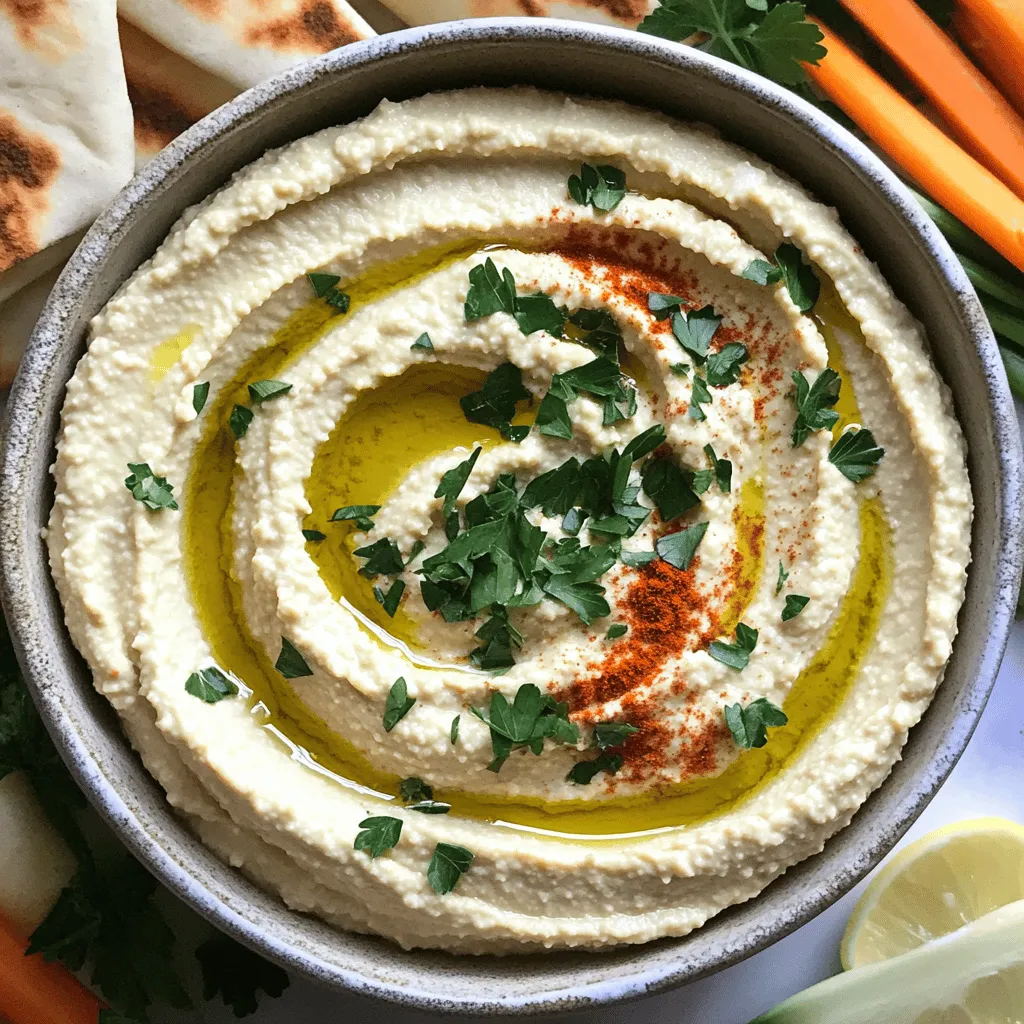 Classic Hummus Recipe Simple and Flavorful Delight