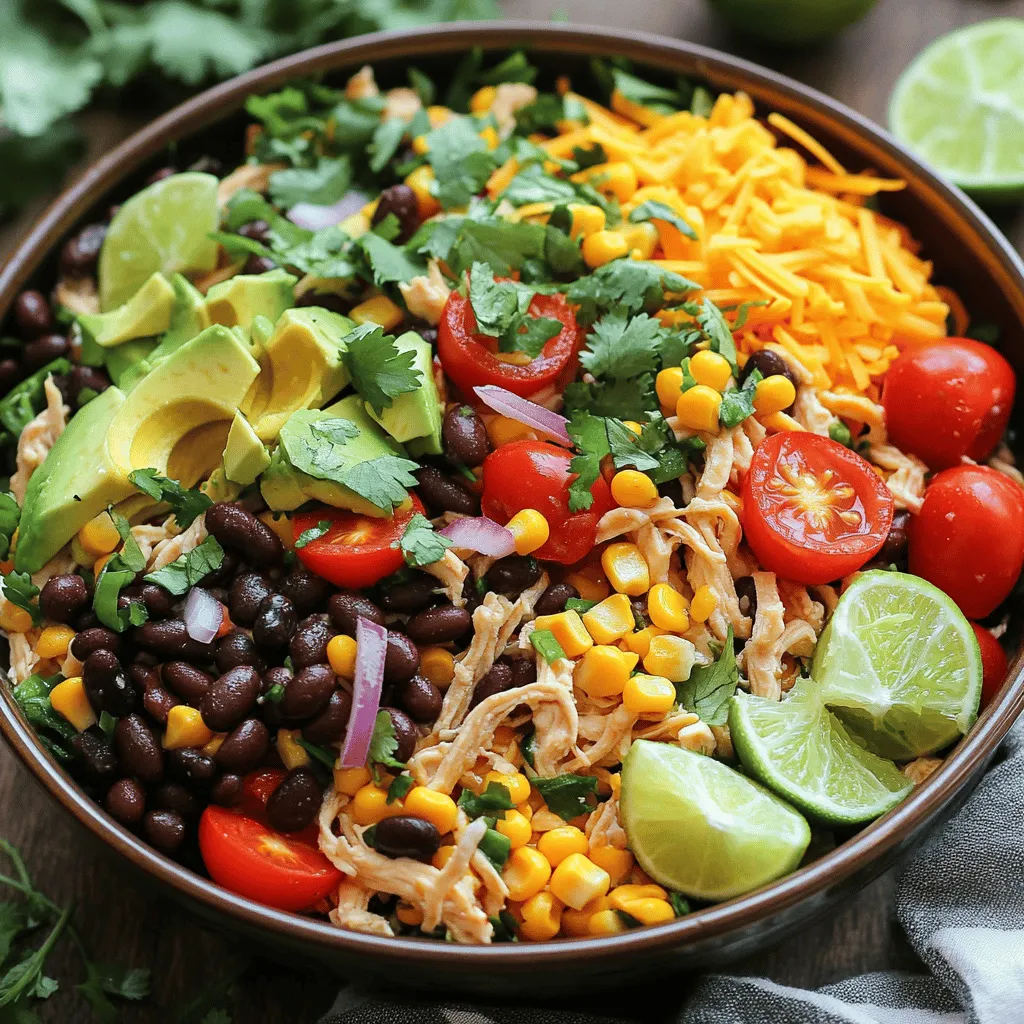 Southwest Chicken Salad Flavorful and Easy Recipe