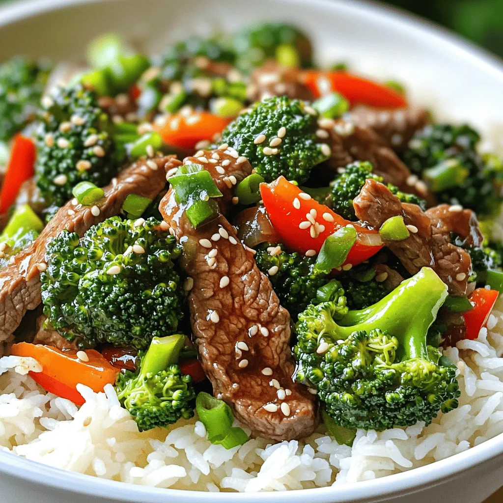 Beef and Broccoli Stir Fry Flavorful and Fast Recipe