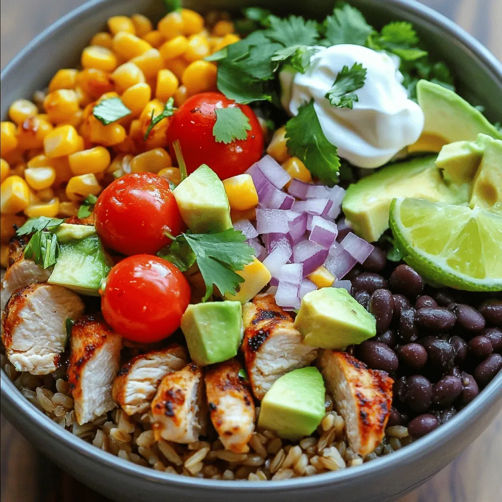 Chicken Burrito Bowl Flavorful and Easy Recipe Guide