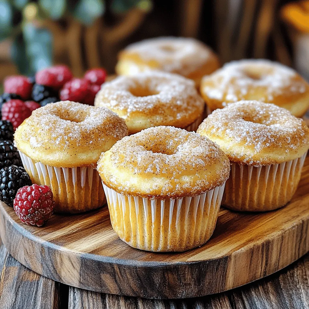 Cinnamon Sugar Donut Muffins Simple and Delicious Treat