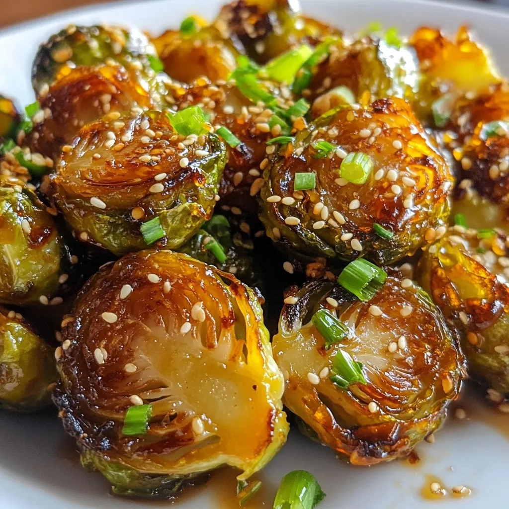 Honey Sriracha Brussels Sprouts Flavorful and Easy Dish