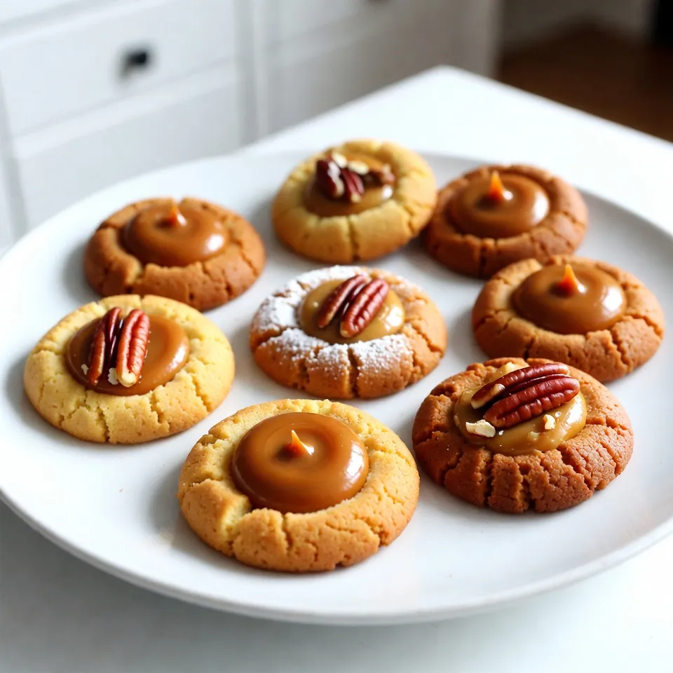 Dulce de Leche Thumbprint Cookies Tasty and Simple Recipe