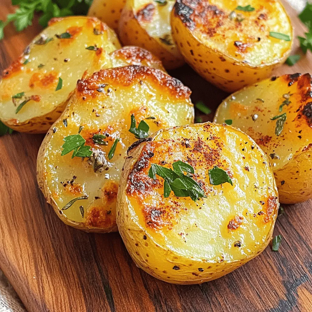 Garlic Herb Roasted Potatoes Flavorful Side Dish