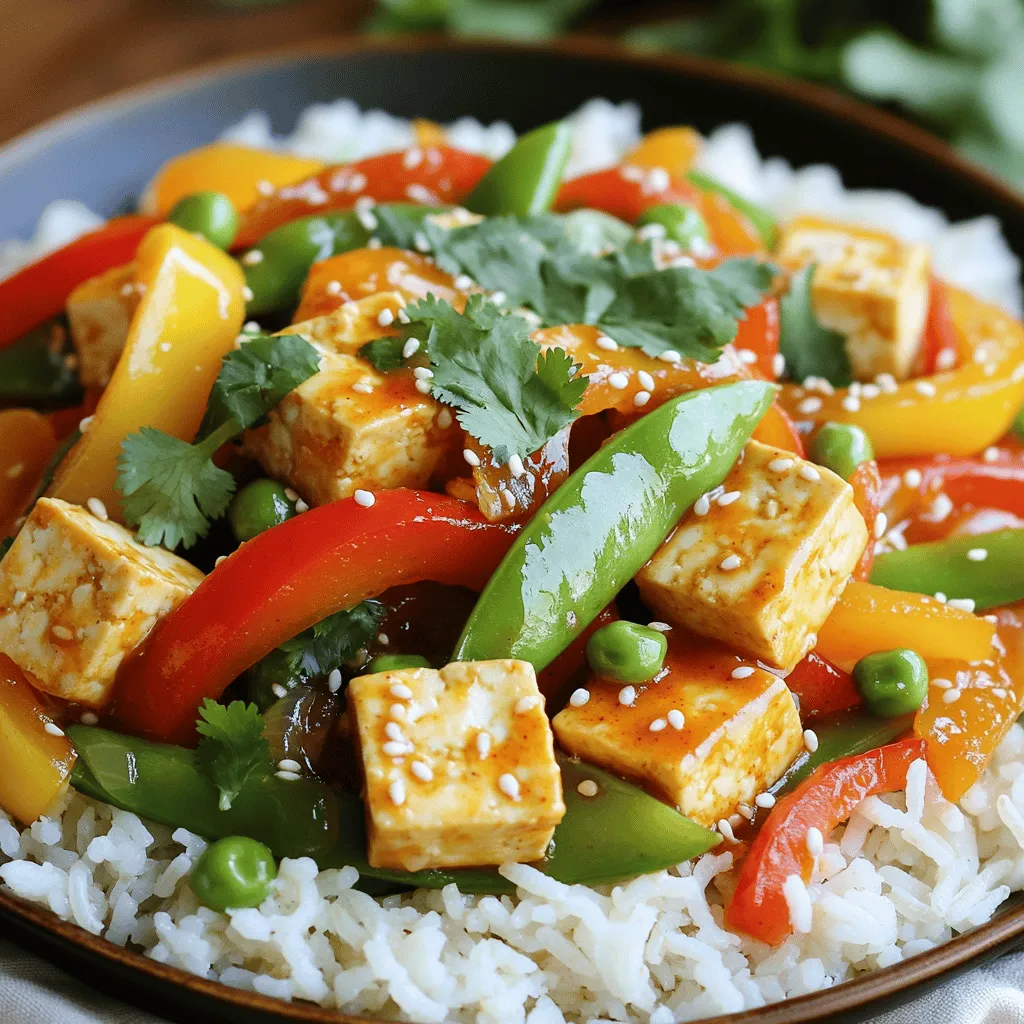 Sweet Chili Tofu Stir Fry Flavorful and Simple Meal