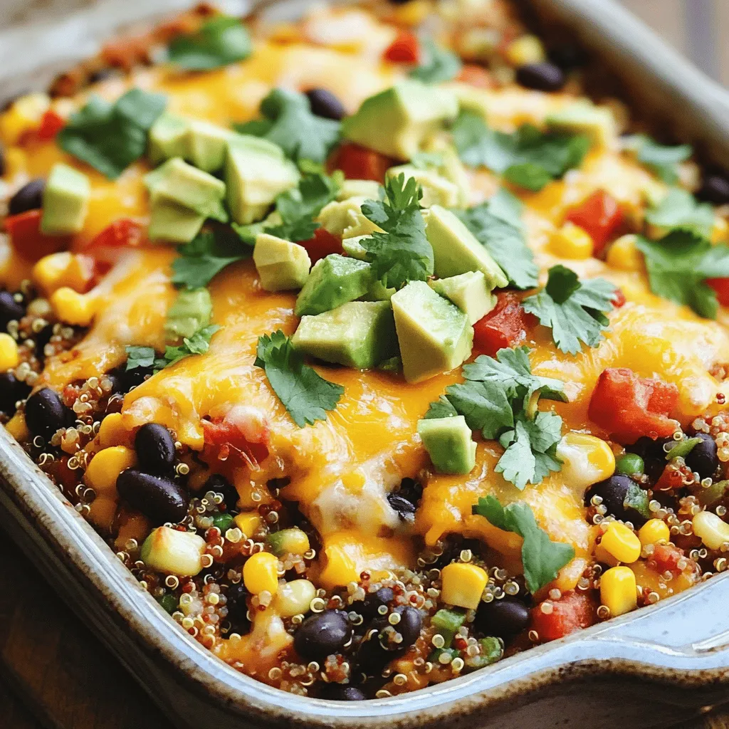 Southwest Quinoa Casserole Simple and Delicious Meal