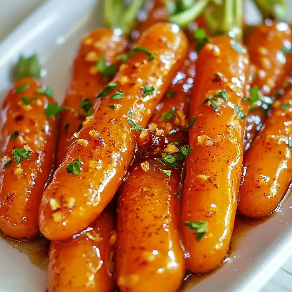 Maple Glazed Carrots Savory and Sweet Side Dish