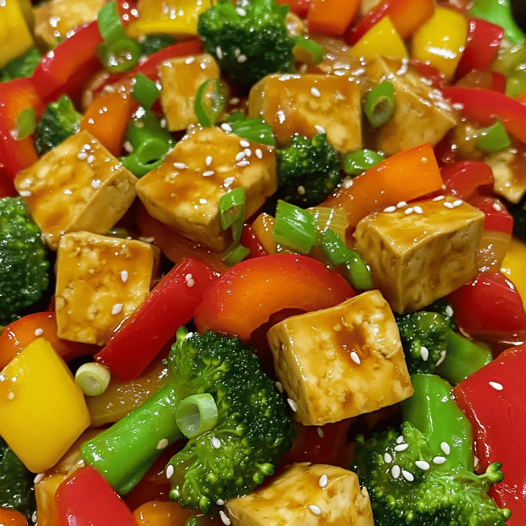 Crispy Tofu Stir Fry Flavorful and Easy Meal