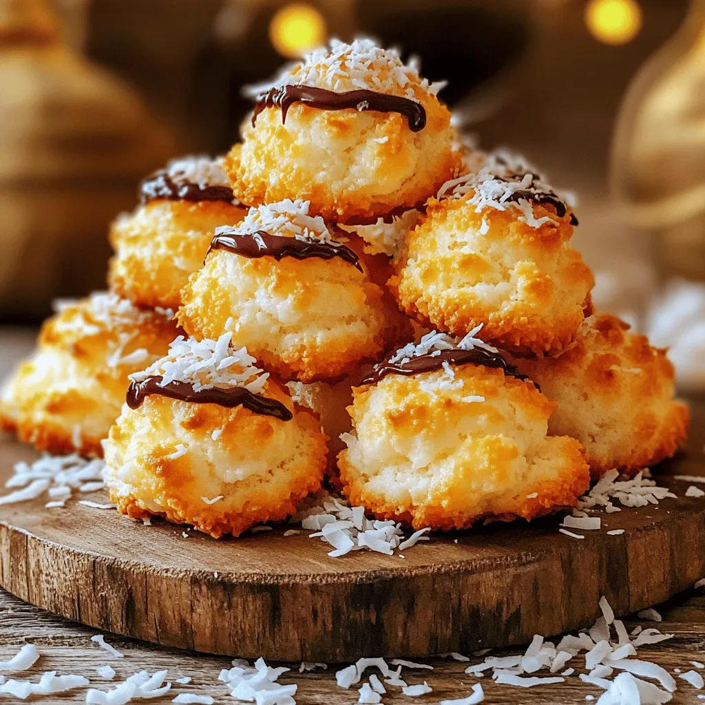 Coconut Macaroon Cookies Perfectly Chewy Delight