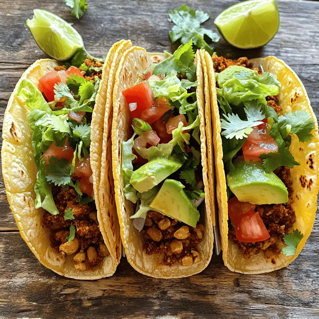 Vegan Tacos with Walnut Meat Flavorful and Healthy Dish