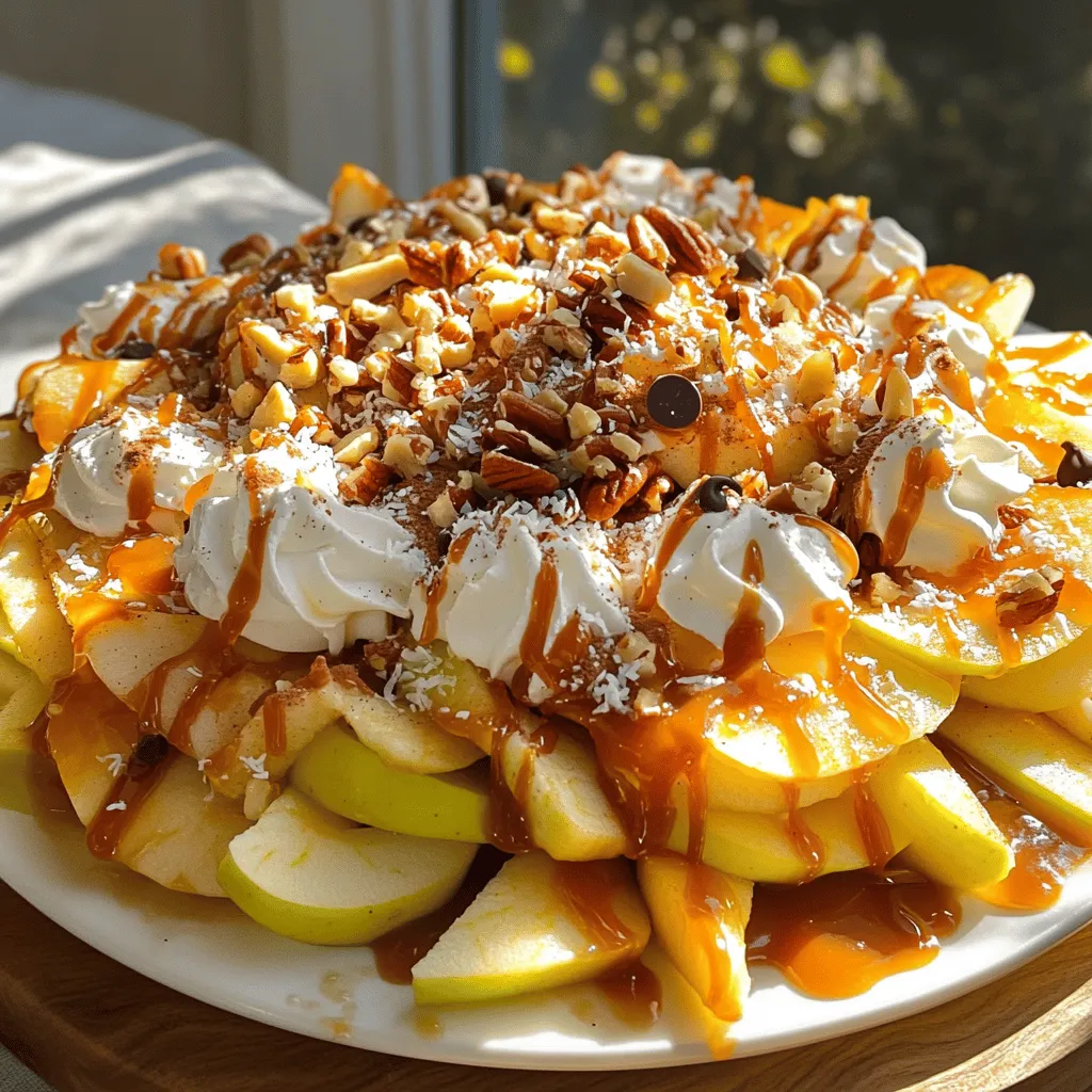 Caramel Apple Nachos Mouthwatering Treat for Everyone