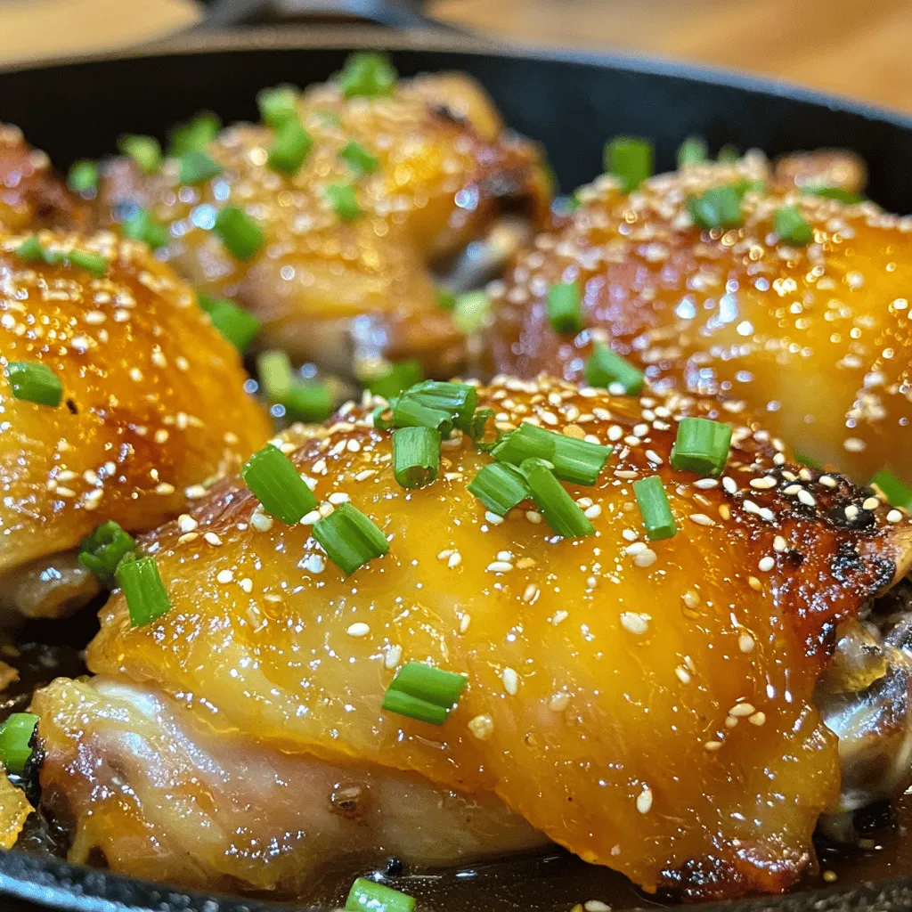 Honey Garlic Chicken Thighs Flavorful and Easy Recipe