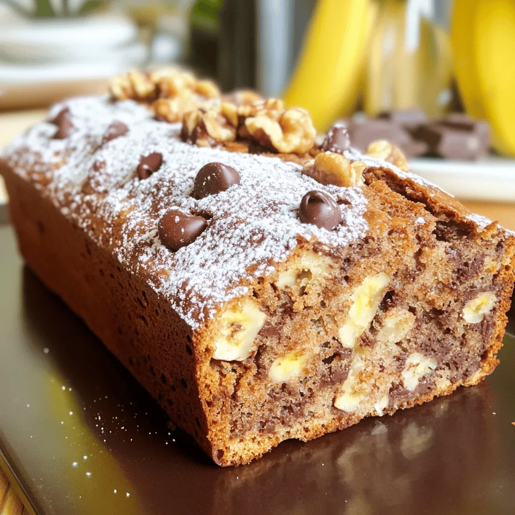 Chocolate Chip Banana Bread Delicious and Easy Recipe