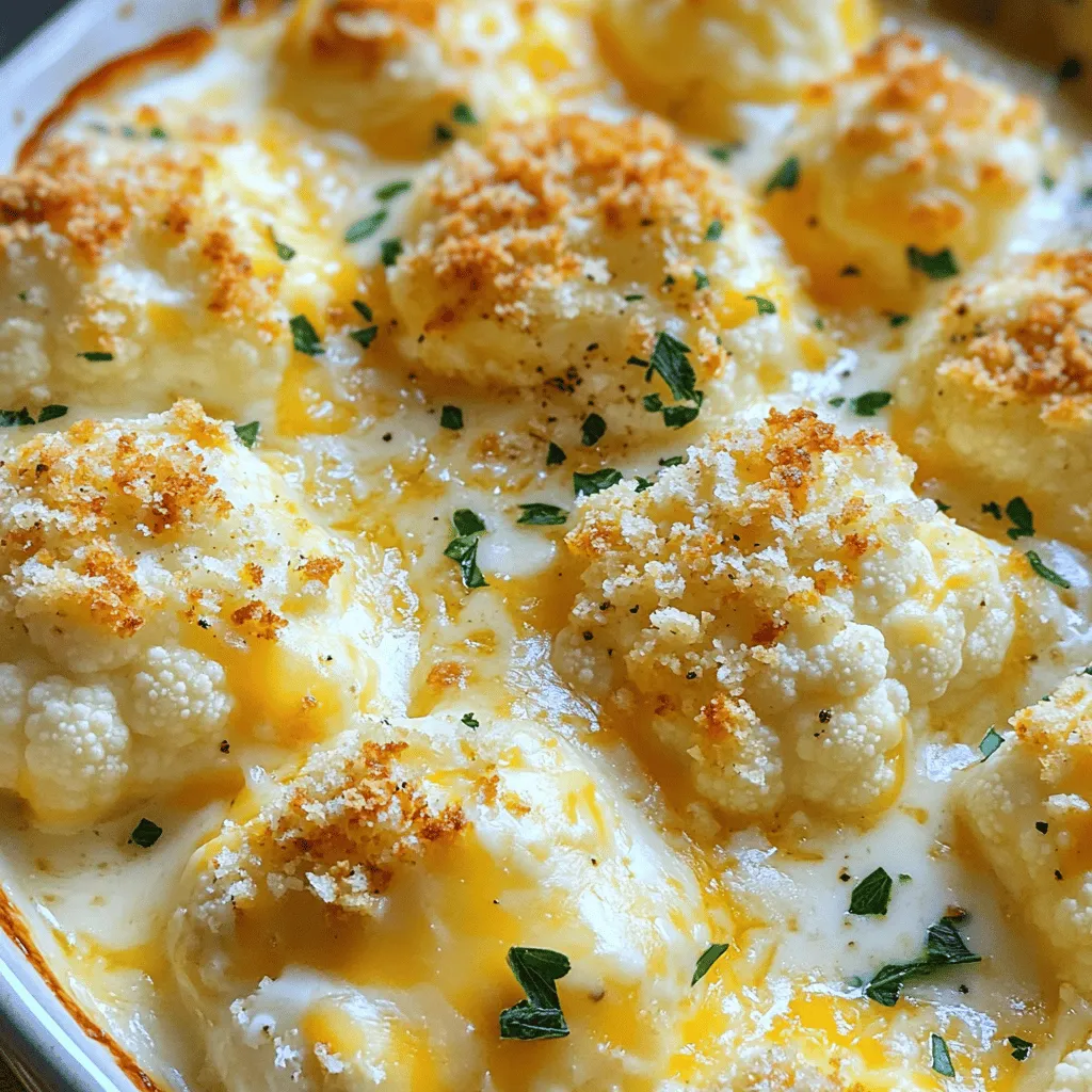 Cheesy Cauliflower Bake Easy and Flavorful Recipe