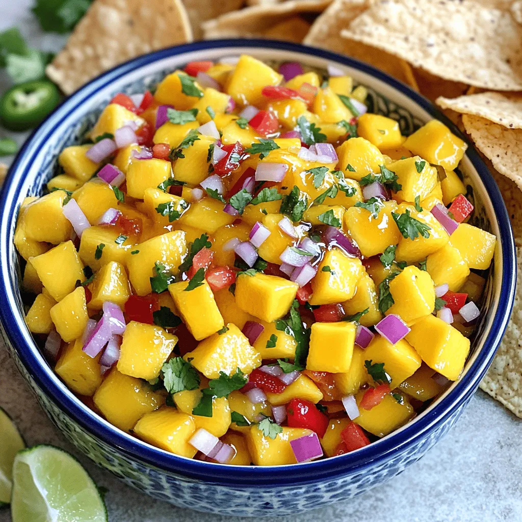 Spicy Mango Salsa Fresh and Flavorful Delight