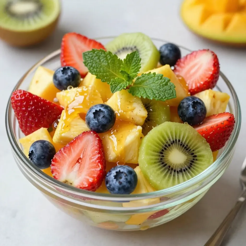 Honey Lime Fruit Salad Zesty and Fresh Delight