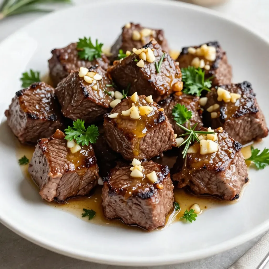 Garlic Butter Steak Bites Quick and Savory Treat