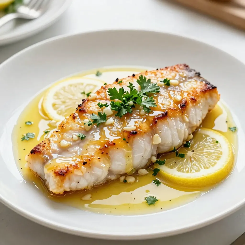 Garlic Butter Lemon Tilapia Quick and Flavorful Dish