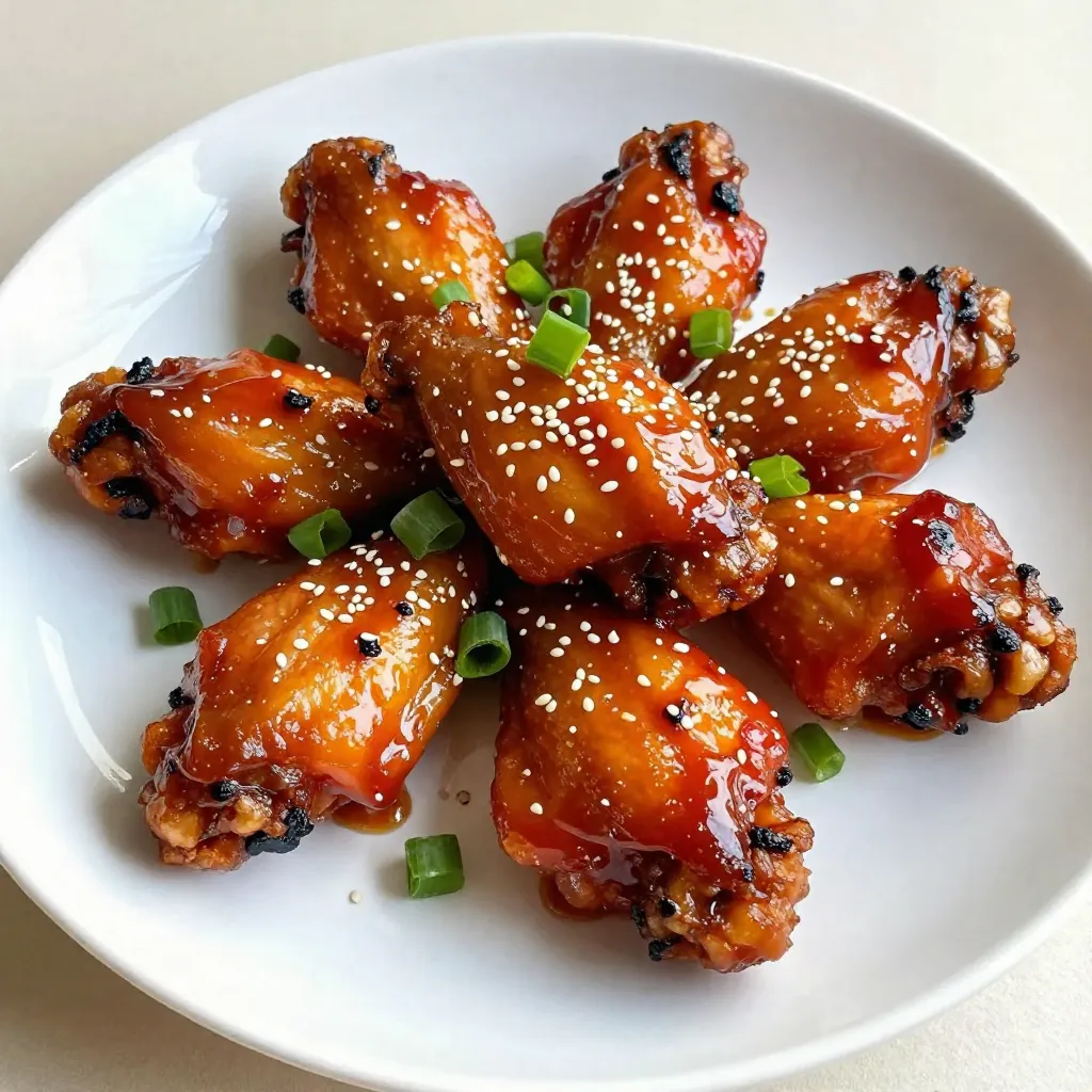 Sweet &#038; Spicy Korean Chicken Wings Bold Flavor Boost
