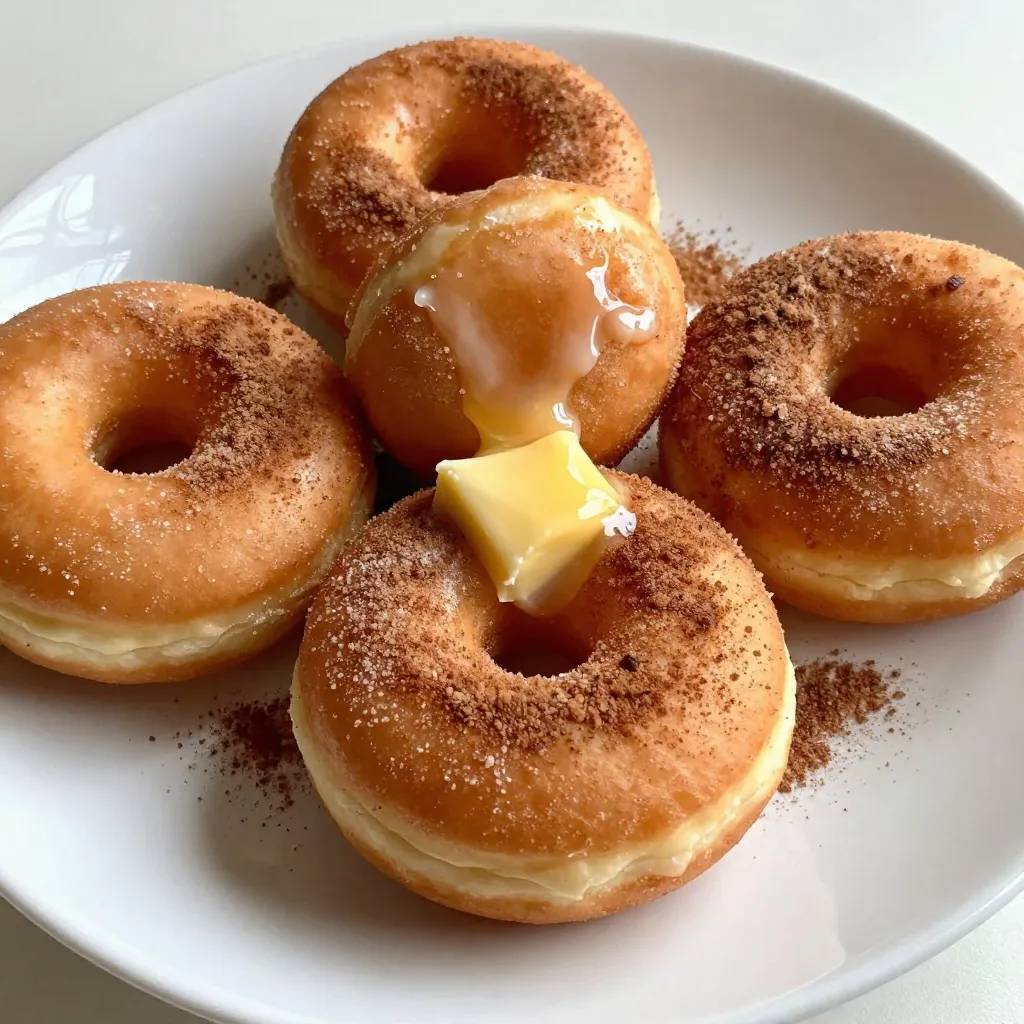 Cinnamon Sugar Baked Donuts Tasty and Simple Treat