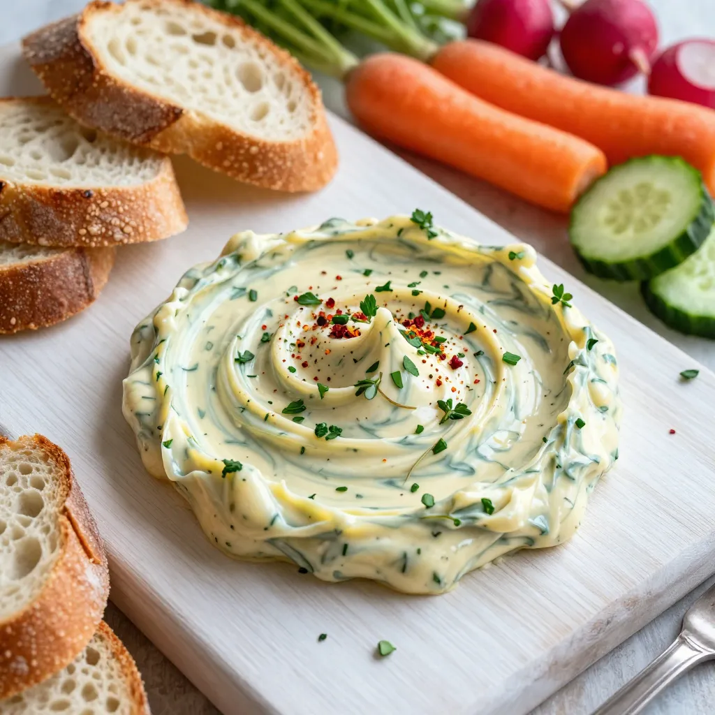 Garlic Herb Butter Board Flavorful and Simple Delight