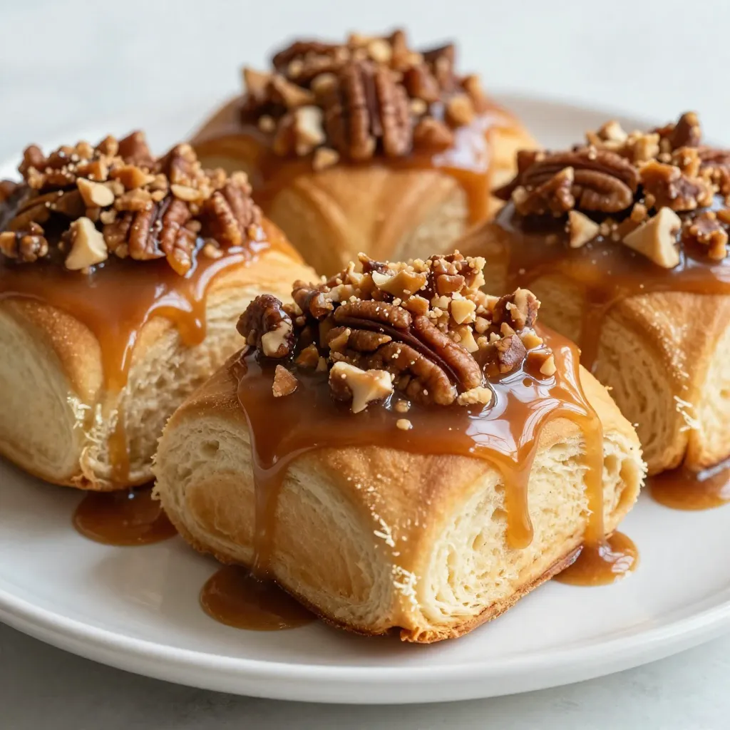 Caramel Pecan Sticky Rolls Rich and Flavorful Delight