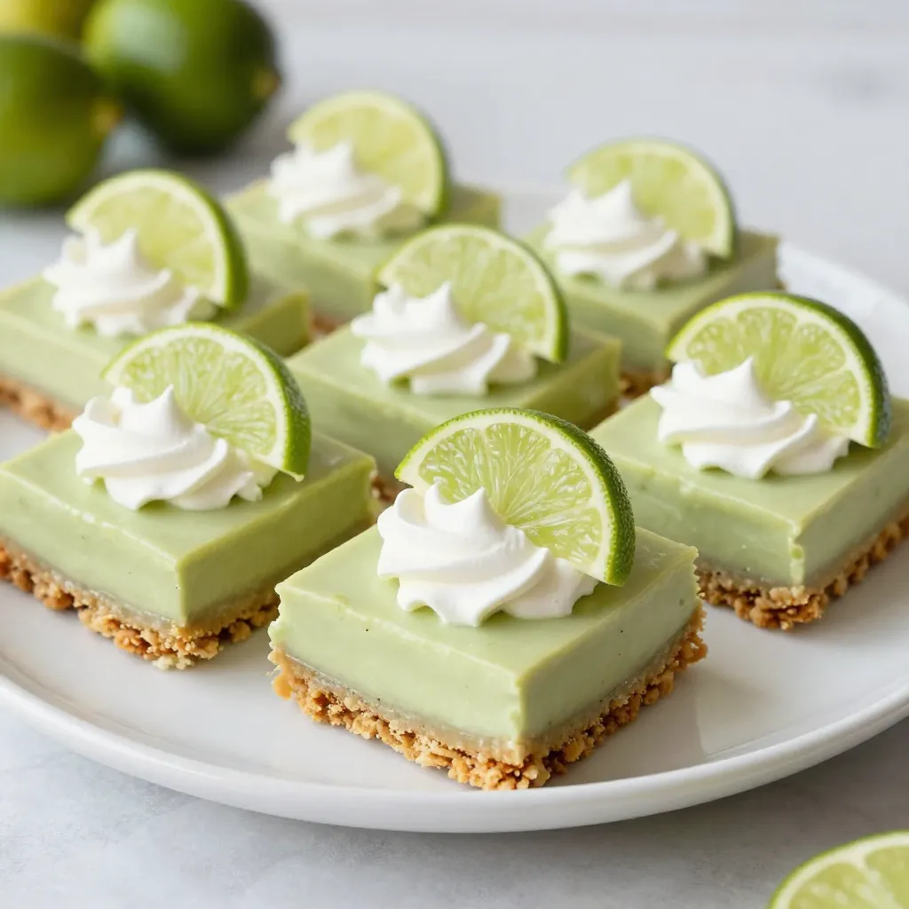Key Lime Pie Bars Zesty and Refreshing Dessert Treat
