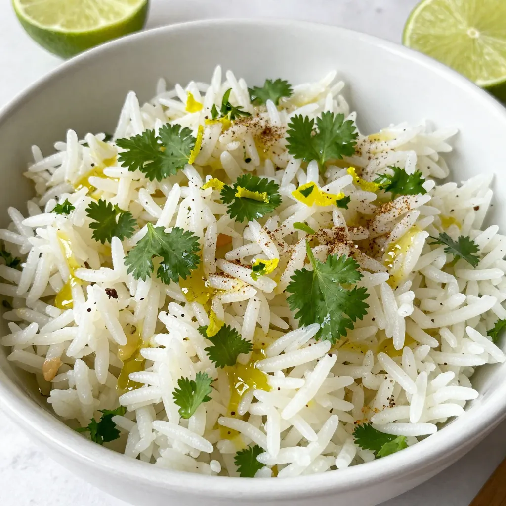 Cilantro Lime Rice Flavorful and Easy Side Dish