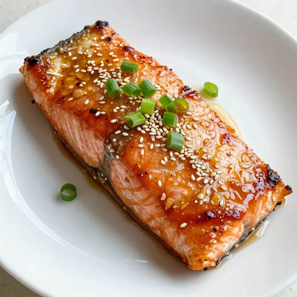 Honey Garlic Glazed Salmon Flavorful and Simple Dish