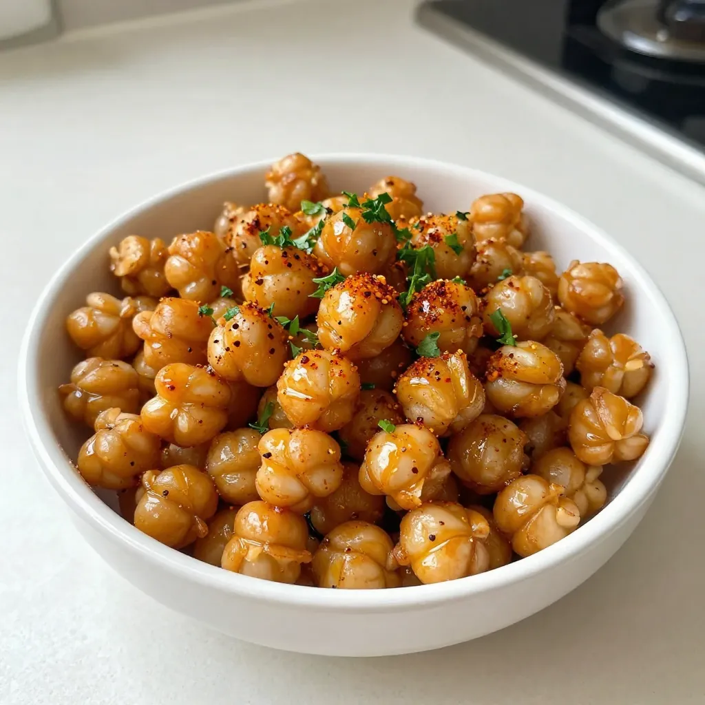 Spicy Roasted Chickpeas Crispy and Flavorful Snack