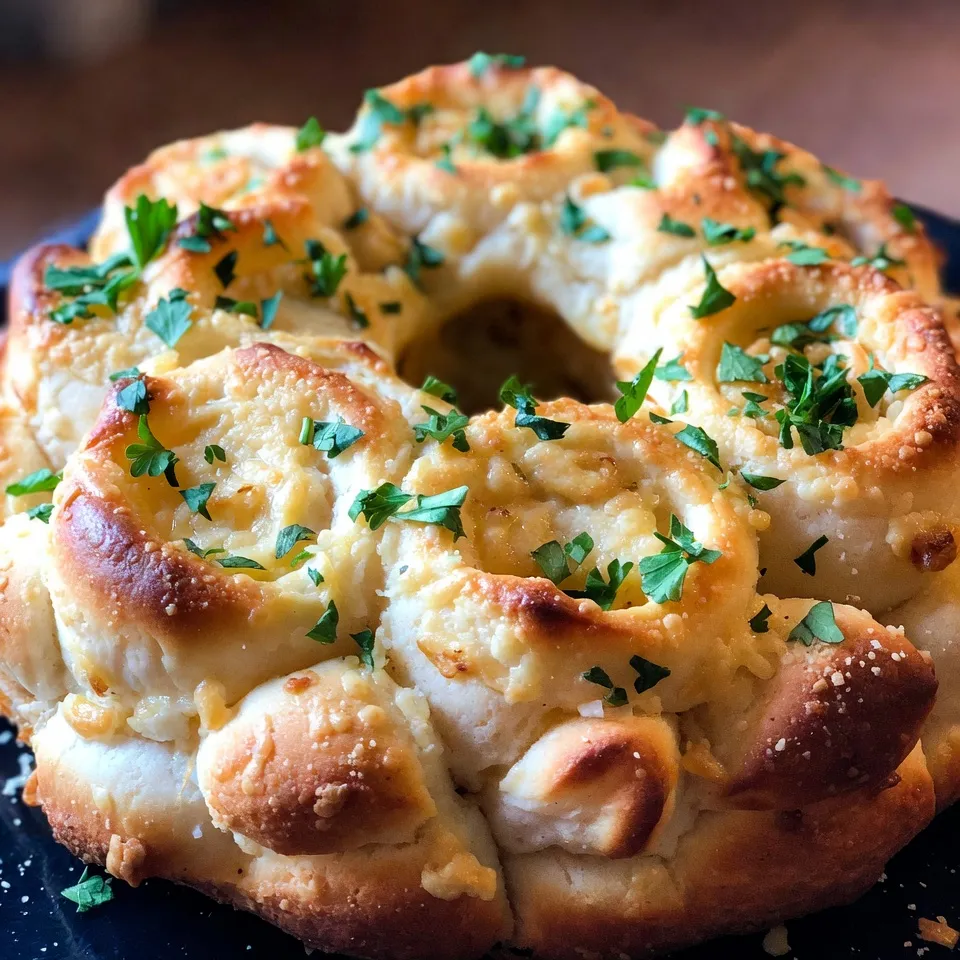 Garlic Parmesan Monkey Bread Easy and Flavorful Recipe