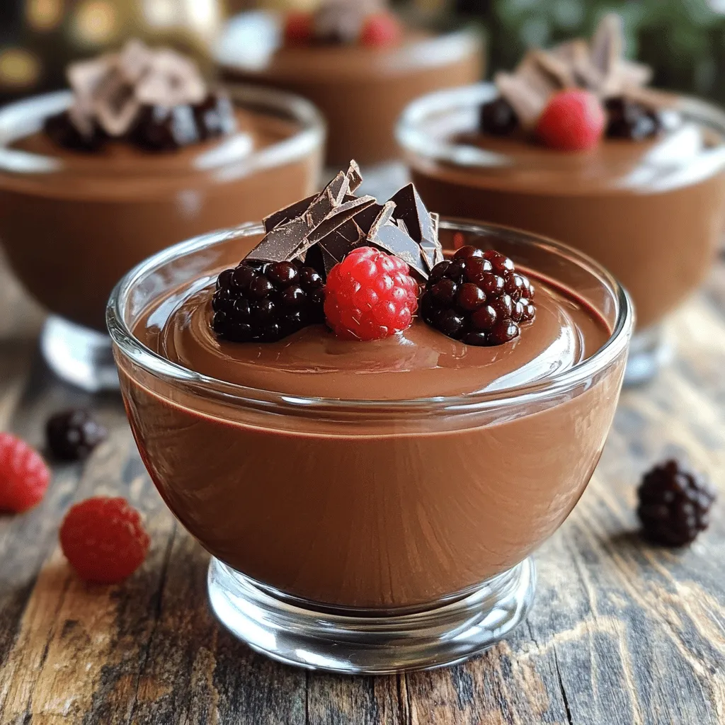 Greek Yogurt Chocolate Mousse Luscious and Easy Recipe