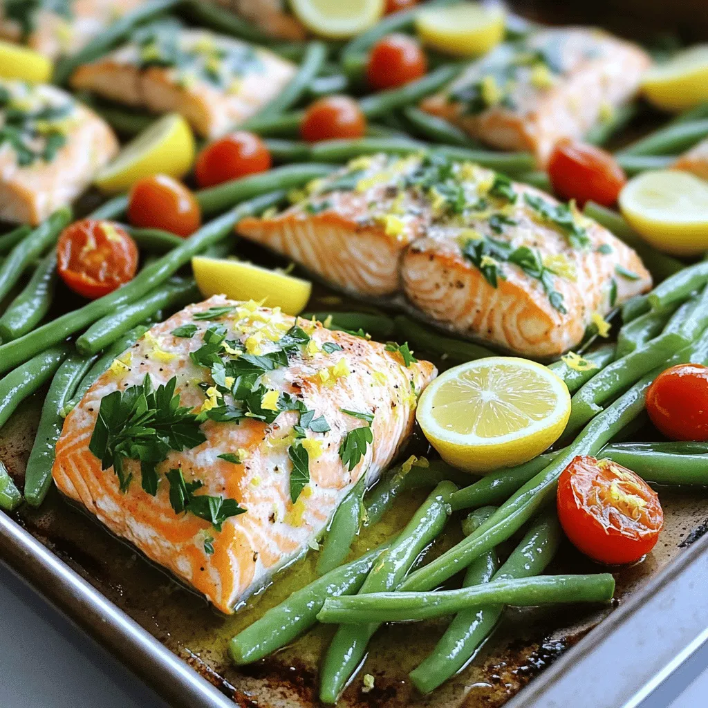 One Pan Lemon Garlic Salmon Quick and Flavorful Meal