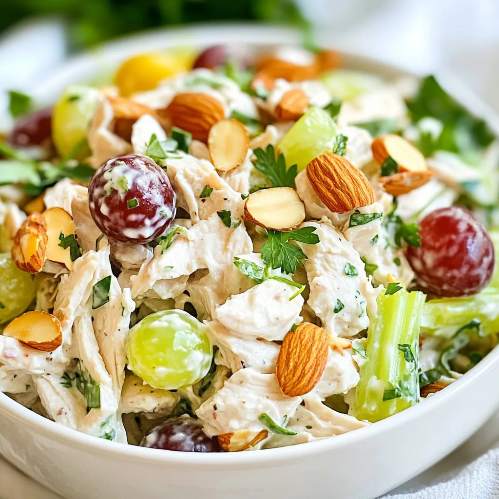 Greek Yogurt Chicken Salad Flavorful and Healthy Mix