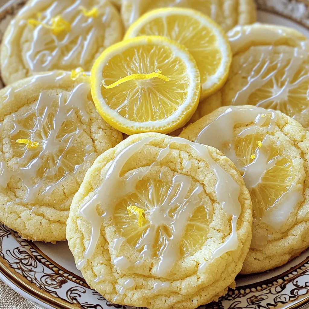 Glazed Lemon Sugar Cookies Easy and Delicious Recipe