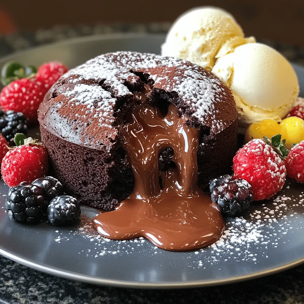 Decadent Chocolate Lava Cake Easy and Irresistible