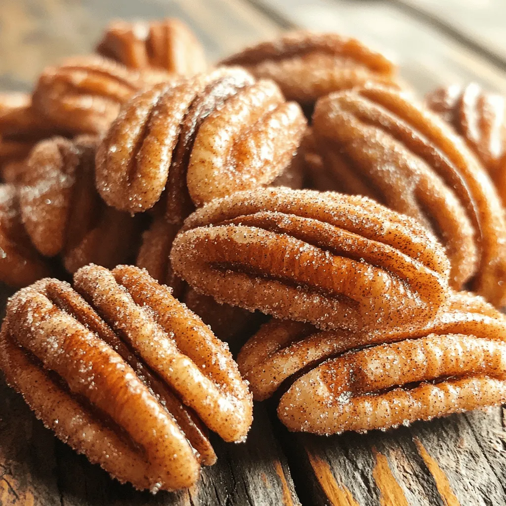 Cinnamon Sugar Pecans Irresistible Crunchy Snack